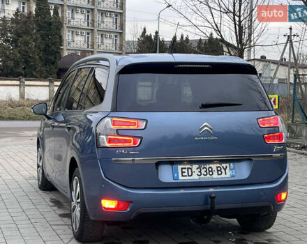 Синий Ситроен Гранд С4 Пикассо, объемом двигателя 2 л и пробегом 226 тыс. км за 13400 $, фото 86 на Automoto.ua