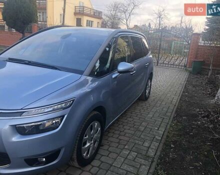 Синий Ситроен Гранд С4 Пикассо, объемом двигателя 1.6 л и пробегом 82 тыс. км за 15300 $, фото 22 на Automoto.ua