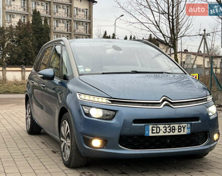 Синий Ситроен Гранд С4 Пикассо, объемом двигателя 2 л и пробегом 226 тыс. км за 13400 $, фото 2 на Automoto.ua