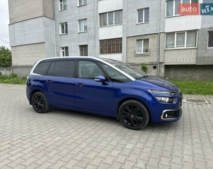 Синий Ситроен Гранд С4 Пикассо, объемом двигателя 1.6 л и пробегом 187 тыс. км за 13200 $, фото 12 на Automoto.ua
