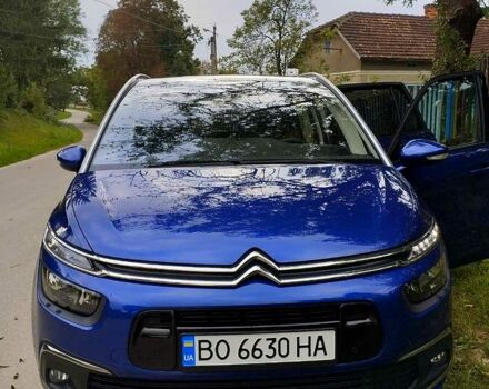Синий Ситроен Гранд С4 Пикассо, объемом двигателя 1.5 л и пробегом 98 тыс. км за 16300 $, фото 1 на Automoto.ua