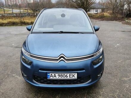 Синий Ситроен Гранд С4 Пикассо, объемом двигателя 1.56 л и пробегом 359 тыс. км за 9100 $, фото 1 на Automoto.ua