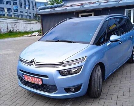 Синий Ситроен Гранд С4 Пикассо, объемом двигателя 1.6 л и пробегом 205 тыс. км за 12290 $, фото 1 на Automoto.ua