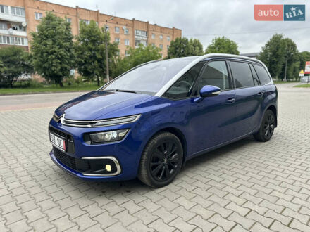 Сітроен Гранд С4 Пікассо 2018 у Дубно на Automoto.ua Синій Сітроен Гранд С4 Пікассо, об'ємом двигуна 1.6 л та пробігом 187 тис. км за 13200 $, фото 1 на Automoto.ua