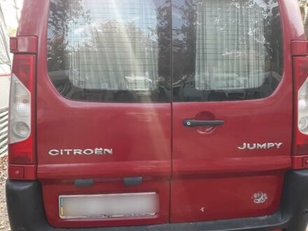 Червоний Сітроен Джампі пас., об'ємом двигуна 2 л та пробігом 205 тис. км за 9800 $, фото 1 на Automoto.ua