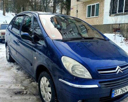 Синий Ситроен Пикассо, объемом двигателя 1.6 л и пробегом 293 тыс. км за 4800 $, фото 1 на Automoto.ua