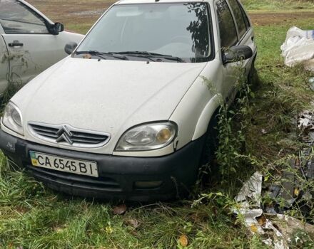 Білий Сітроен Саксо, об'ємом двигуна 1.4 л та пробігом 10 тис. км за 1800 $, фото 1 на Automoto.ua