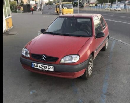 Красный Ситроен Саксо, объемом двигателя 1 л и пробегом 280 тыс. км за 1800 $, фото 1 на Automoto.ua