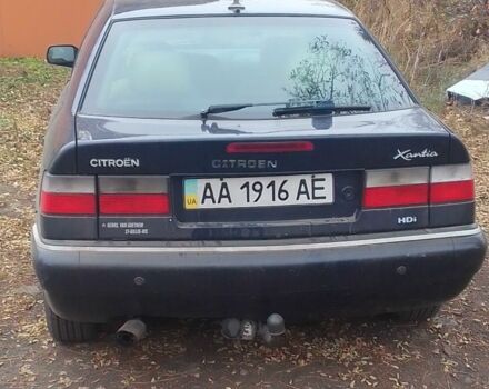 Синий Ситроен Ксантия, объемом двигателя 1.9 л и пробегом 3 тыс. км за 1200 $, фото 2 на Automoto.ua