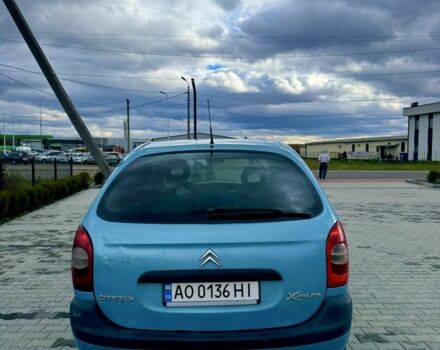 Ситроен Ксара Пикассо 2000 в Хусте на Automoto.ua Синий Ситроен Ксара Пикассо, объемом двигателя 1.6 л и пробегом 300 тыс. км за 2500 $, фото 2 на Automoto.ua