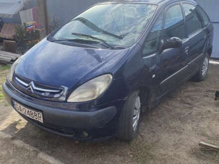 Ситроен Ксара Пикассо 2003 в Синельниковом на Automoto.ua Синий Ситроен Ксара Пикассо, объемом двигателя 2 л и пробегом 300 тыс. км за 1400 $, фото 1 на Automoto.ua