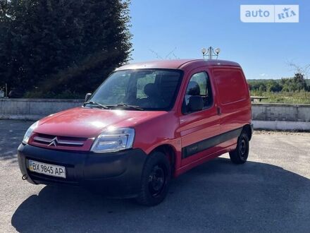 Сітроен e-Berlingo 2006 у Хмельницькому на Automoto.ua Червоний Сітроен e-Berlingo, об'ємом двигуна 1.9 л та пробігом 420 тис. км за 2900 $, фото 1 на Automoto.ua