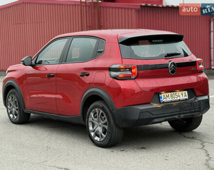 Красный Ситроен e-C3, объемом двигателя 0 л и пробегом 4 тыс. км за 19900 $, фото 5 на Automoto.ua