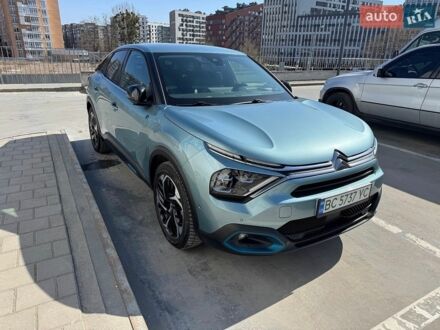 Синий Ситроен e-C4, объемом двигателя 0 л и пробегом 26 тыс. км за 17200 $, фото 1 на Automoto.ua