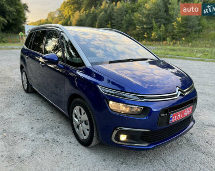 Синий Ситроен Grand C4 SpaceToure, объемом двигателя 1.5 л и пробегом 97 тыс. км за 17600 $, фото 4 на Automoto.ua