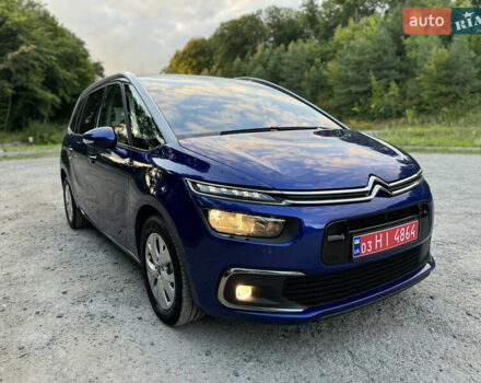 Синий Ситроен Grand C4 SpaceToure, объемом двигателя 1.5 л и пробегом 97 тыс. км за 17600 $, фото 1 на Automoto.ua
