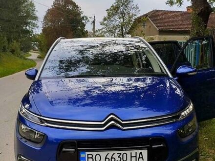 Синий Ситроен Grand C4 SpaceToure, объемом двигателя 1.5 л и пробегом 108 тыс. км за 16800 $, фото 1 на Automoto.ua