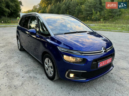 Ситроен Grand C4 SpaceToure 2019 в Бережанах на Automoto.ua Синий Ситроен Grand C4 SpaceToure, объемом двигателя 1.5 л и пробегом 97 тыс. км за 17600 $, фото 1 на Automoto.ua