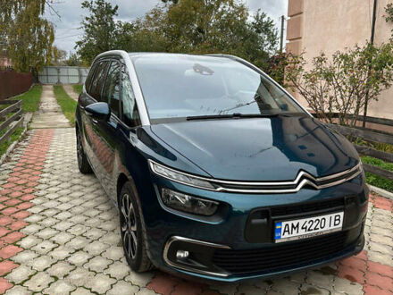 Сітроен Grand C4 SpaceToure 2020 у Коростене на Automoto.ua Синій Сітроен Grand C4 SpaceToure, об'ємом двигуна 1.5 л та пробігом 161 тис. км за 19100 $, фото 1 на Automoto.ua
