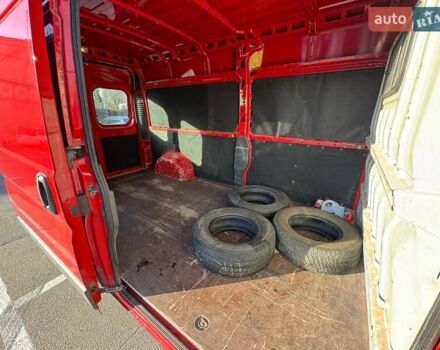 Красный Ситроен Jumper, объемом двигателя 2.2 л и пробегом 236 тыс. км за 8800 $, фото 13 на Automoto.ua