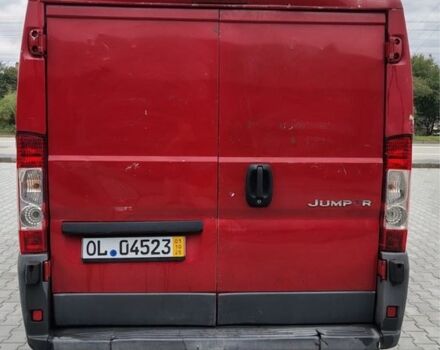 Красный Ситроен Jumper, объемом двигателя 2.2 л и пробегом 280 тыс. км за 2913 $, фото 3 на Automoto.ua