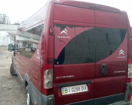 Красный Ситроен Jumper, объемом двигателя 3 л и пробегом 730 тыс. км за 10000 $, фото 4 на Automoto.ua
