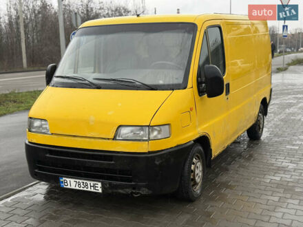 Желтый Ситроен Jumper, объемом двигателя 2.8 л и пробегом 608 тыс. км за 2200 $, фото 1 на Automoto.ua