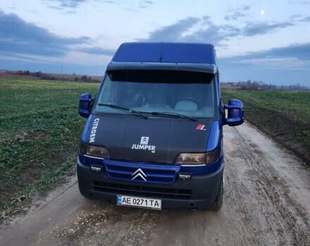 Синий Ситроен Jumper, объемом двигателя 2.4 л и пробегом 256 тыс. км за 3900 $, фото 2 на Automoto.ua