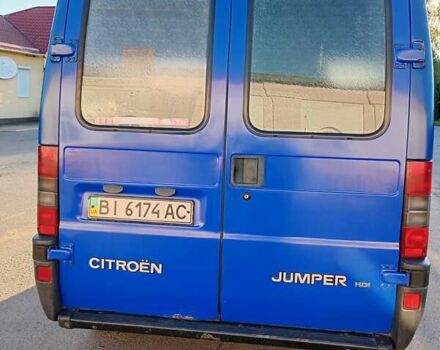 Синий Ситроен Jumper, объемом двигателя 2.8 л и пробегом 415 тыс. км за 10700 $, фото 1 на Automoto.ua
