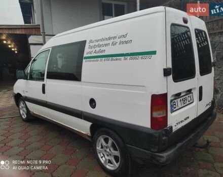 Белый Ситроен Jumpy, объемом двигателя 2 л и пробегом 291 тыс. км за 4400 $, фото 8 на Automoto.ua