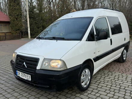 Белый Ситроен Jumpy, объемом двигателя 1.9 л и пробегом 309 тыс. км за 3999 $, фото 1 на Automoto.ua