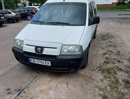Белый Ситроен Jumpy, объемом двигателя 2 л и пробегом 400 тыс. км за 3500 $, фото 1 на Automoto.ua