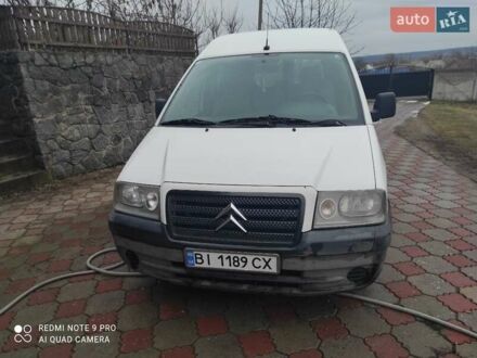 Белый Ситроен Jumpy, объемом двигателя 2 л и пробегом 291 тыс. км за 4400 $, фото 1 на Automoto.ua