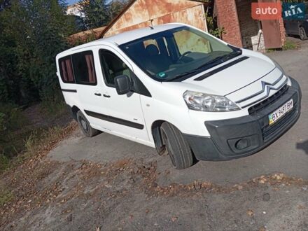 Белый Ситроен Jumpy, объемом двигателя 2 л и пробегом 270 тыс. км за 5600 $, фото 1 на Automoto.ua