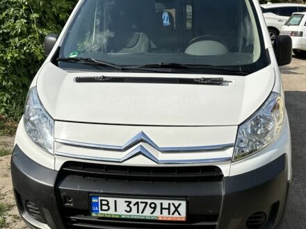 Сітроен Jumpy 2012 у Гадяче на Automoto.ua Білий Сітроен Jumpy, об'ємом двигуна 1.6 л та пробігом 242 тис. км за 7700 $, фото 1 на Automoto.ua