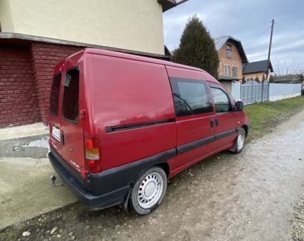 Красный Ситроен Jumpy, объемом двигателя 2 л и пробегом 185 тыс. км за 3700 $, фото 4 на Automoto.ua