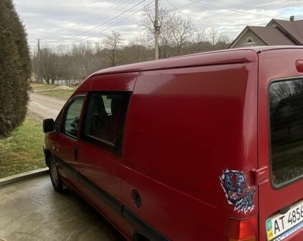 Красный Ситроен Jumpy, объемом двигателя 2 л и пробегом 185 тыс. км за 3700 $, фото 3 на Automoto.ua