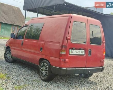 Красный Ситроен Jumpy, объемом двигателя 1.9 л и пробегом 400 тыс. км за 2500 $, фото 9 на Automoto.ua