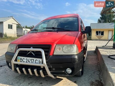 Червоний Сітроен Jumpy, об'ємом двигуна 1.9 л та пробігом 320 тис. км за 5500 $, фото 1 на Automoto.ua