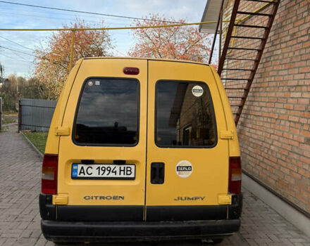 Желтый Ситроен Jumpy, объемом двигателя 1.9 л и пробегом 300 тыс. км за 3500 $, фото 3 на Automoto.ua