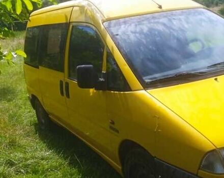 Желтый Ситроен Jumpy, объемом двигателя 1.9 л и пробегом 485 тыс. км за 2500 $, фото 6 на Automoto.ua