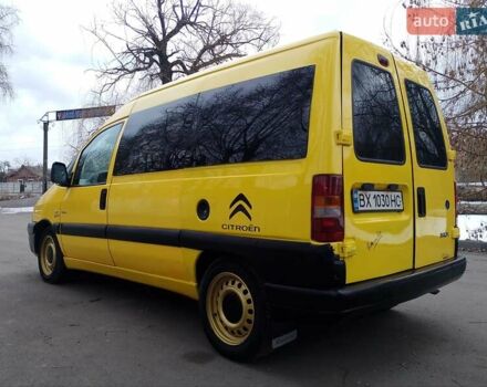 Жовтий Сітроен Jumpy, об'ємом двигуна 2 л та пробігом 339 тис. км за 3099 $, фото 12 на Automoto.ua
