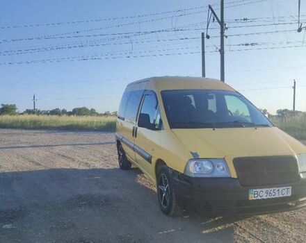 Желтый Ситроен Jumpy, объемом двигателя 1.9 л и пробегом 276 тыс. км за 4100 $, фото 3 на Automoto.ua