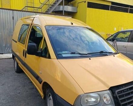 Желтый Ситроен Jumpy, объемом двигателя 1.9 л и пробегом 297 тыс. км за 3100 $, фото 4 на Automoto.ua
