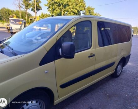 Желтый Ситроен Jumpy, объемом двигателя 1.6 л и пробегом 248 тыс. км за 4900 $, фото 3 на Automoto.ua