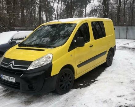 Желтый Ситроен Jumpy, объемом двигателя 2 л и пробегом 300 тыс. км за 4500 $, фото 2 на Automoto.ua