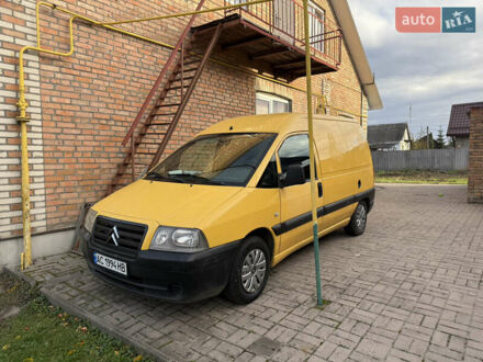 Ситроен Jumpy 2006 в Луцке на Automoto.ua Желтый Ситроен Jumpy, объемом двигателя 1.9 л и пробегом 300 тыс. км за 3500 $, фото 1 на Automoto.ua