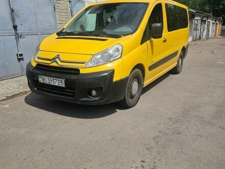 Желтый Ситроен Jumpy, объемом двигателя 2 л и пробегом 340 тыс. км за 6200 $, фото 1 на Automoto.ua