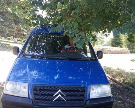 Синий Ситроен Jumpy, объемом двигателя 2 л и пробегом 490 тыс. км за 4500 $, фото 9 на Automoto.ua