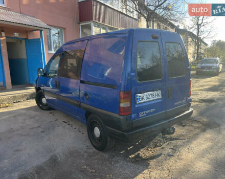 Синий Ситроен Jumpy, объемом двигателя 2 л и пробегом 275 тыс. км за 3900 $, фото 4 на Automoto.ua
